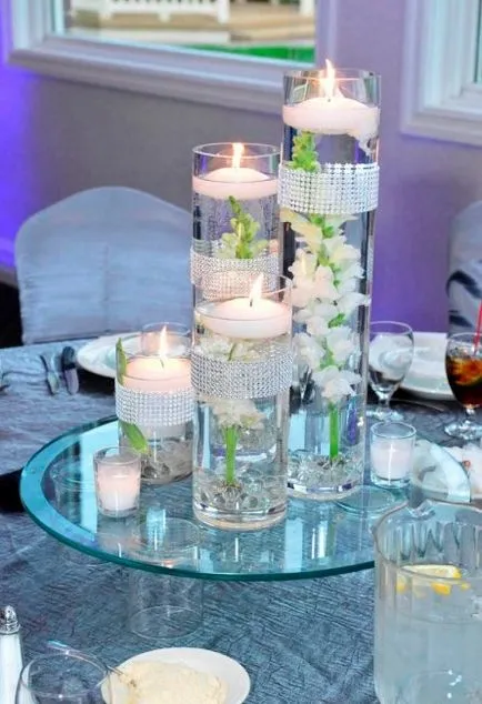 Decorare de masă de nuntă cu mâinile ideile sale și soluții (idei) Decorare de masă de nuntă cu mâinile sale idei și soluții