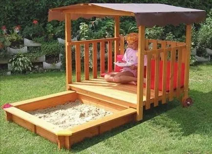 Colțul copiilor din țară face singur - cabana bunicii