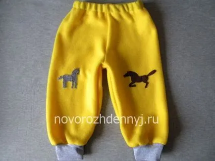 pantaloni pentru copii cu mansete, cum să coase propriile lor mâini (sudate) pantaloni pentru copii cu mansete, cum să coase propriile lor mâini
