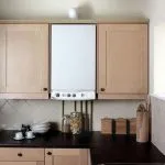 bucătărie de design, cu un cazan de gaz pe fotografii de perete (bucătărie) bucătărie de design, cu un cazan de gaz pe fotografii de perete