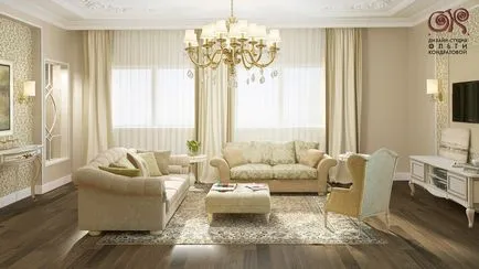 Design apartamentelor într-un stil clasic, noutăți foto (2017 apartamente) Design apartamentelor într-o fotografie stil clasic de noi produse în 2017