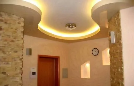 Design de tavane intinse idei și fotografii