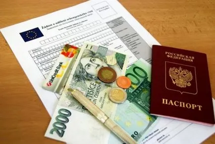 Documente pentru a obține o viză Schengen este necesară pentru înregistrarea
