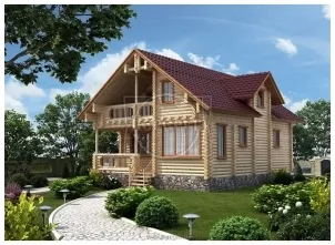 Case din lemn la cheie cumpăra ieftin, pret, proiecte foto și cu un etaj