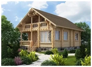 Case din lemn la cheie cumpăra ieftin, pret, proiecte foto și cu un etaj