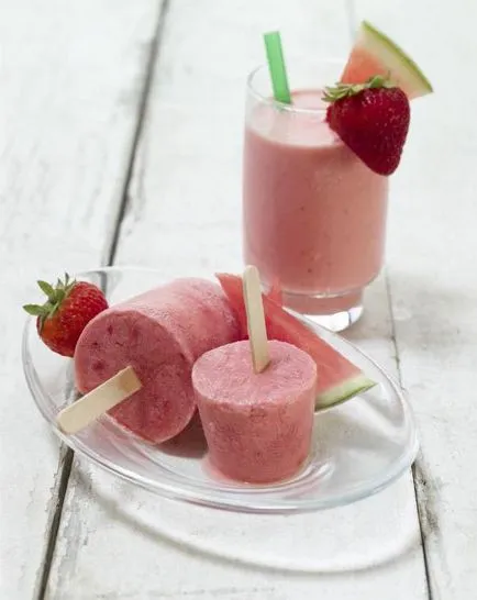 Homemade ice cream popsicles reteta (inghetata) gheață de casa reteta crema de inghetata