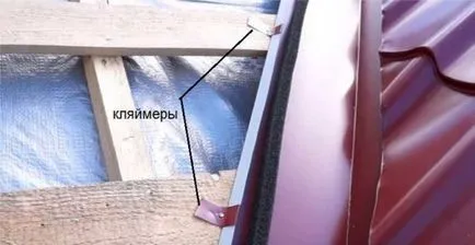 Carafă pentru acoperișuri, instalarea de propriile lor mâini, foto, video (dispozitiv) Carafă pentru acoperișuri, instalarea de propriile lor mâini, foto, video