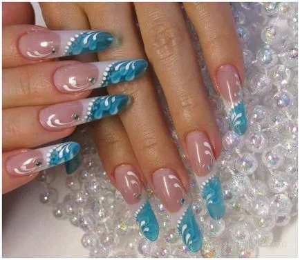 Etape de gel de unghii și acrilic (acrilic) Etape de gel de unghii și acrilice