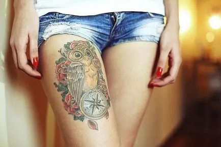 Fotografii și tatuaj valoare bufniță (tatuaj) Fotografii și tatuaj valoare bufniță