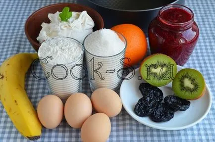 tort de fructe - pas cu pas reteta cu fotografii și produse de patiserie (tort de fructe cu smântână) tort de fructe - pas cu pas reteta cu fotografii și produse de patiserie