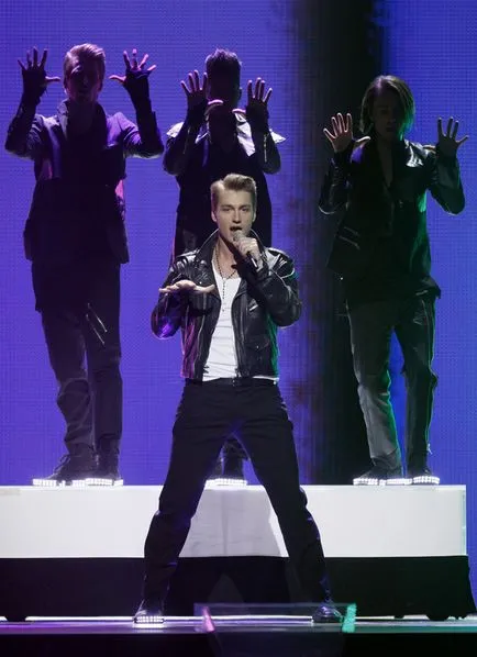 Ca Aleksey Vorobev la Eurovision Ca Aleksey Vorobev la Eurovision