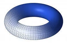 figura geometrica in forma de gogoasa - 3 litere