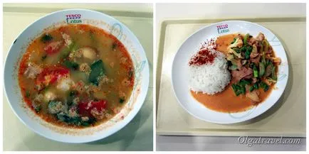 În cazul în care să mănânce ieftin în Thailanda, un food court în cumpărături (prețurilor la produsele alimentare food court) În cazul în care să mănânce ieftin în Thailanda, un food court în cumpărături