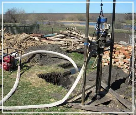 Gidroburenie puturi pentru apa lor video mâinile