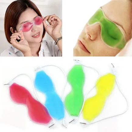 Masca Gel pentru ochi - modul de utilizare a
