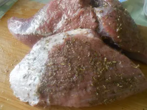 Carne de vită, coaptă în bucșa
