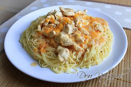 tocană de pui cu sos - rețetă ușor și delicios (pui) tocană de pui cu sos - lumina si reteta gustoasa