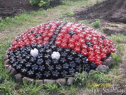 ornamente jucării cu mâinile lor, afară din sticle de plastic (lor) ornamente jucării cu mâinile lor din sticle de plastic