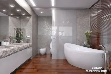 Interior camera de baie cu WC - 30 fotografii reale
