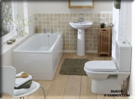 Interior camera de baie cu WC - 30 fotografii reale