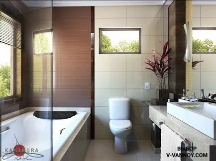 Interior camera de baie cu WC - 30 fotografii reale