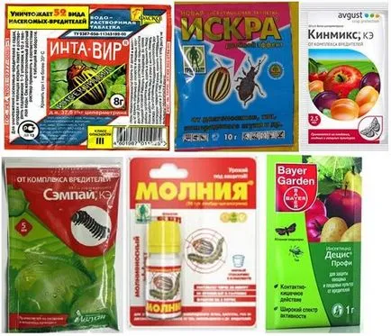 clasele de pericol grup Insecticide, aplicarea în zona suburbană