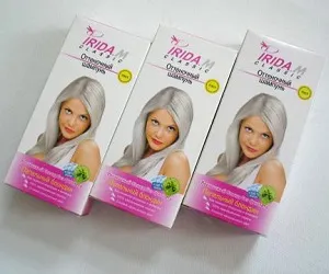Iris de colorat șampon pentru imagine transformare plictisitoare (Iris șampon) Iris colorat sampon pentru a transforma imaginea plictisitoare