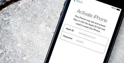 activare iPhone blocare
