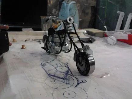 Povestea unei motociclete sau un cadou unei persoane dragi propriile sale mâini