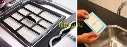 Cum pentru a curăța curat filtrul de vid - foto și video de instruire