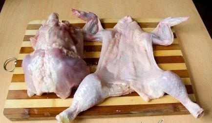 Cum de a elimina rapid pielea de pui