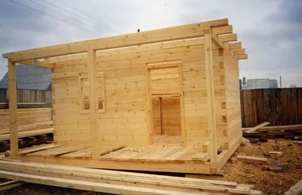 Cum de a construi o saună dintr-un bar