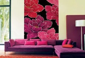 Cât de frumos tapet pokleit în sala de două culori interioare foto cu opțiuni decorative (pokleit) Cât de frumos tapet pokleit în sala de două culori interioare foto cu opțiuni decorative