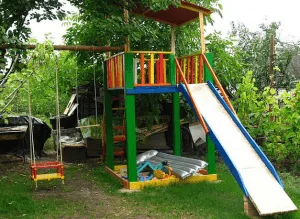 Cum putem face o zonă de joacă pentru copii în țară cu propriile lor mâini (poate) Cum putem face o zonă de joacă pentru copii în țară cu propriile mâini