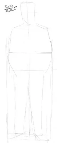 Cum de a desena etape costum creion (Suit) Cum de a desena o rochie creion în etape