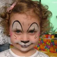 Cum de a desena o față de pisică