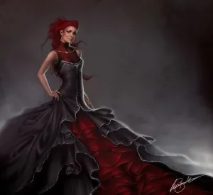Cum de a desena o fată într-o rochie (pentru a desena o rochie fată) Cum de a desena o fată într-o rochie