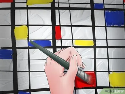 Cum se scrie un tablou abstract