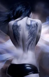 Ca narisovat creion tatuaj aripi de înger în etape (înger) Ca narisovat tatuaj înger aripi creion, treptat