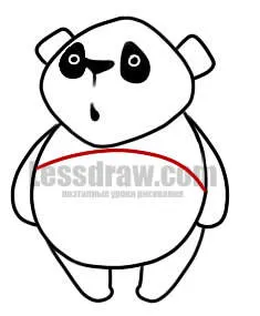 Cum de a desena un mâner panda simplu, cu ajutorul fotografiilor (prin intermediul) Cum să atragă un panda un stilou simplu, folosind fotografie