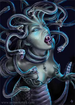 Cum de a desena etapele Medusa (tragerea la sorți) Cum să atragă pas cu pas Medusa