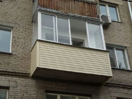 Cum să siding panouri balcon arma exterior și tăiați, loggii mantale cu mâinile, turn-based (siding) Cum să siding panouri balcon arma exterior și tăiați, loggii mantale cu mâinile, rândul său