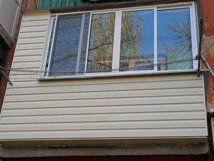 Cum să siding panouri balcon arma exterior și tăiați, loggii mantale cu mâinile, turn-based (astereală) Cum să siding panouri balcon arma exterior și tăiați, loggii mantale cu mâinile, rândul său