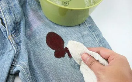 Cum să se spele sângele de 1