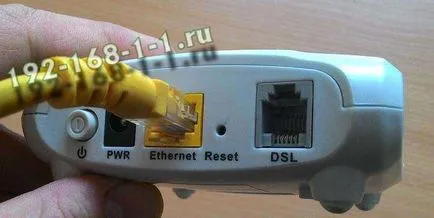 Cum de a conecta un modem ADSL