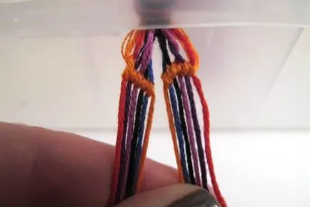 Cum de a țese Baubles de scheme FLOSS, fotografii și tutorial video pentru începători (lecție) Cum de a țese Baubles de scheme FLOSS, fotografii și tutorial video pentru incepatori