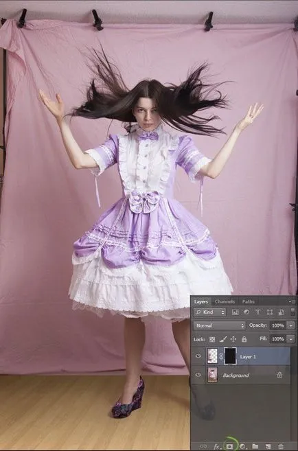 Cum pentru a curăța fundal în Photoshop (cantitate mare de murdărie) Cum pentru a curăța fundal în Photoshop