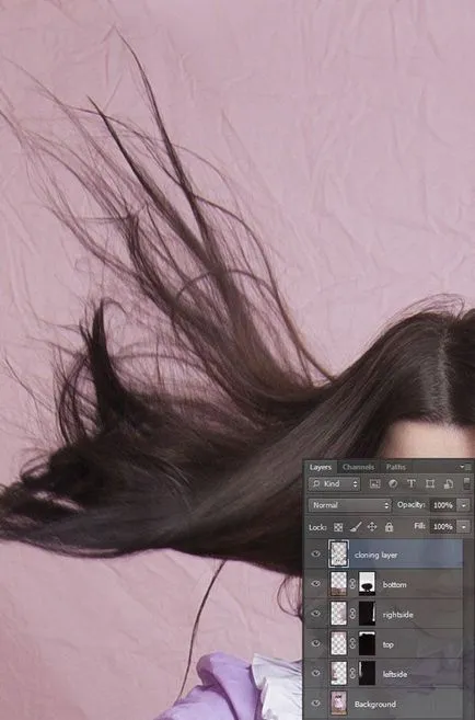 Cum pentru a curăța fundal în Photoshop (filtru & gt; Estomparea & gt; Estomparea) Cum pentru a curăța fundal în Photoshop