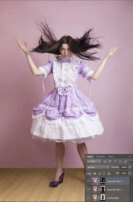 Cum pentru a curăța fundal în Photoshop (aplicați filtrul de zgomot) Cum pentru a curăța fundal în Photoshop