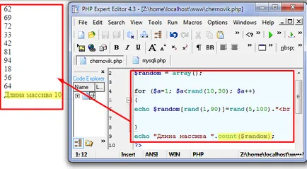 Cum se calculează numărul de elemente din matrice PHP